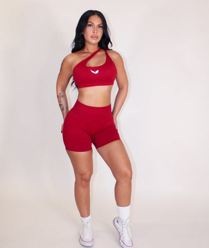 Rise Asymmetrical Sports Bra