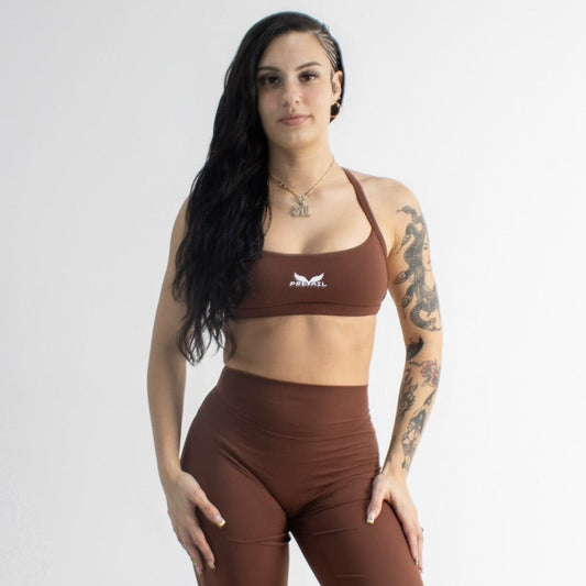 United Strappy Open Back Bra