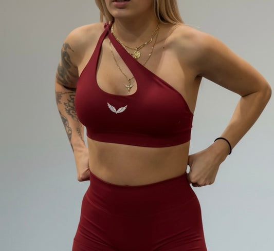 Rise Asymmetrical Sports Bra